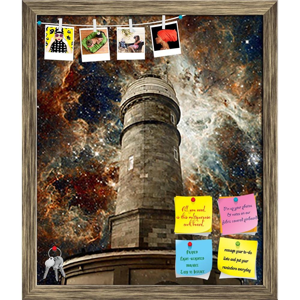 ArtzFolio Santander Lighthouse & The Tarantula Nebula Printed Bulletin Board Notice Pin Board Soft Board | Framed-Bulletin Boards Framed-AZSAO40928285BLB_FR_L-Image Code 5004754 Vishnu Image Folio Pvt Ltd, IC 5004754, ArtzFolio, Bulletin Boards Framed, Fantasy, Places, Photography, santander, lighthouse, the, tarantula, nebula, printed, bulletin, board, notice, pin, soft, framed, photo-montage, background, elements, this, image, furnished, nasa, 30-doradus, architecture, astronomy, astrophotography, beacon,