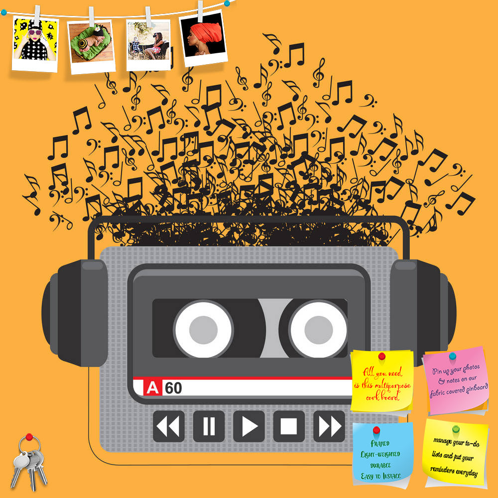 ArtzFolio Music Concept Design D7 Printed Bulletin Board Notice Pin Board Soft Board | Frameless-Bulletin Boards Frameless-AZSAO40951807BLB_FL_L-Image Code 5004763 Vishnu Image Folio Pvt Ltd, IC 5004763, ArtzFolio, Bulletin Boards Frameless, Kids, Music & Dance, Digital Art, music, concept, design, d7, printed, bulletin, board, notice, pin, soft, frameless, vector, illustration, graphic, pin up board, push pin board, extra large cork board, big pin board, notice board, small bulletin board, cork board, wall