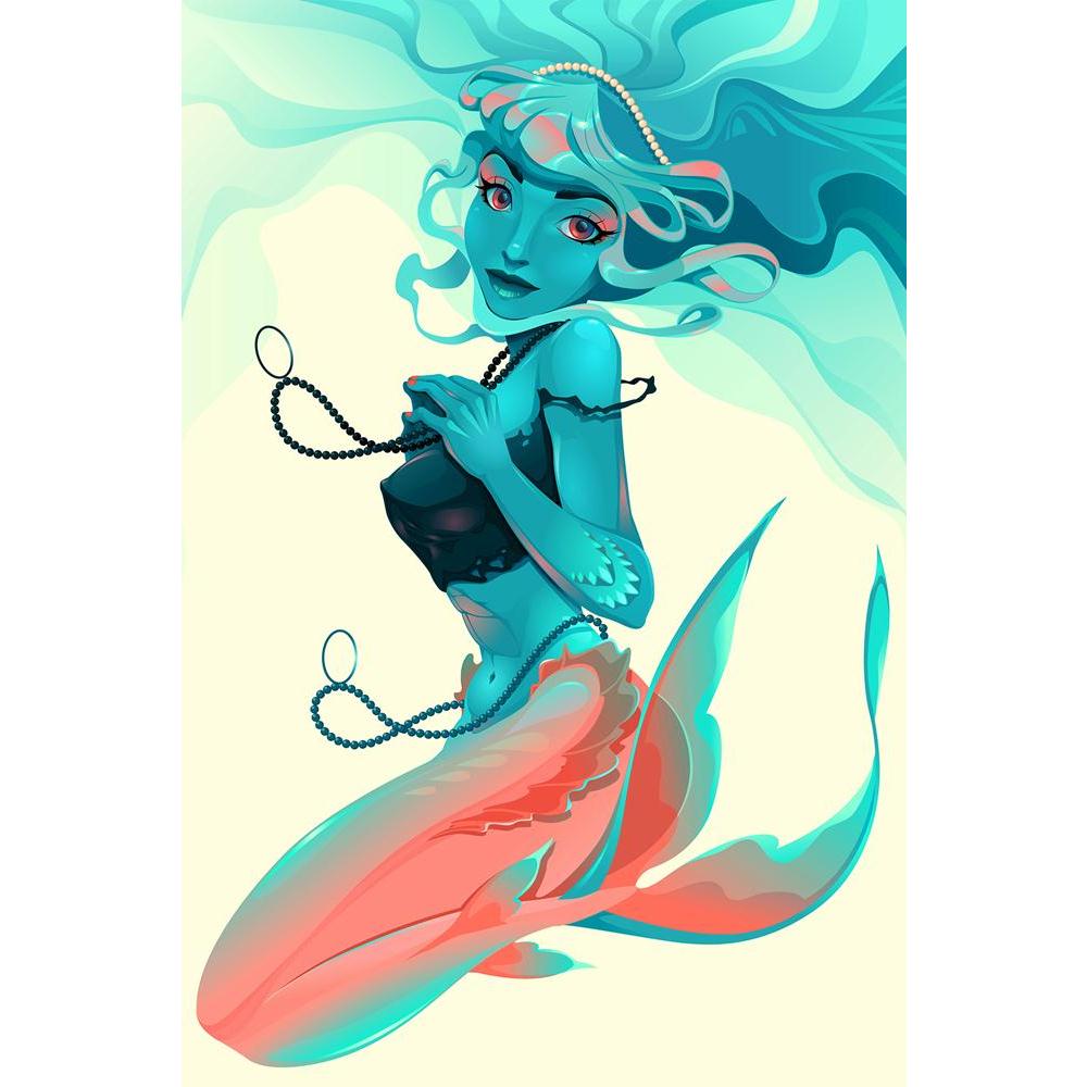 ArtzFolio Portrait Of A Mermaid Unframed Paper Poster-Paper Posters Unframed-AZART40960964POS_UN_L-Image Code 5004769 Vishnu Image Folio Pvt Ltd, IC 5004769, ArtzFolio, Paper Posters Unframed, Kids, Digital Art, portrait, of, a, mermaid, unframed, paper, poster, wall, large, size, for, living, room, home, decoration, big, framed, decor, posters, pitaara, box, modern, art, with, frame, bedroom, amazonbasics, door, drawing, small, decorative, office, reception, multiple, friends, images, reprints, reprint, ba