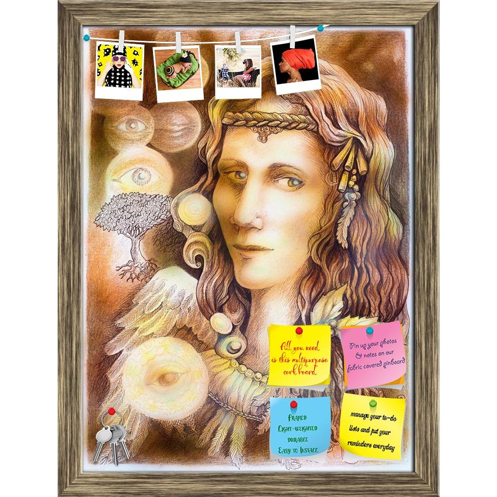 ArtzFolio Fairy Angel Printed Bulletin Board Notice Pin Board Soft Board | Framed-Bulletin Boards Framed-AZSAO40965929BLB_FR_L-Image Code 5004770 Vishnu Image Folio Pvt Ltd, IC 5004770, ArtzFolio, Bulletin Boards Framed, Portraits, Surrealism, Fine Art Reprint, fairy, angel, printed, bulletin, board, notice, pin, soft, framed, portait, drawing, wing, feather, woman, portrait, art, artwork, painting, sketch, color, colorful, illustration, background, beauty, beautiful, magic, magical, natural, light, spirit,