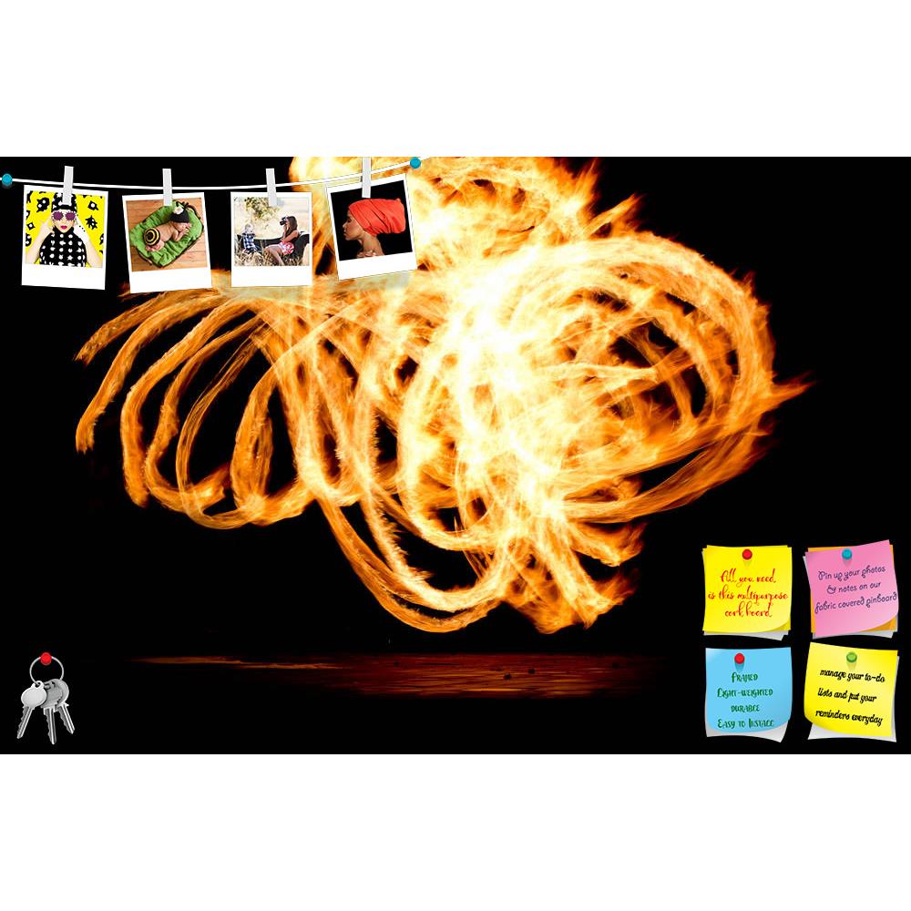 ArtzFolio Fire Show D6 Printed Bulletin Board Notice Pin Board Soft Board | Frameless-Bulletin Boards Frameless-AZSAO41009820BLB_FL_L-Image Code 5004780 Vishnu Image Folio Pvt Ltd, IC 5004780, ArtzFolio, Bulletin Boards Frameless, Abstract, Photography, fire, show, d6, printed, bulletin, board, notice, pin, soft, frameless, flaming, trails, amazing, night, circle, entertainment, festival, heat, hot, person, performance, man, orange, dance, performer, color, motion, dangerous, vibrant, light, fire-show, ener