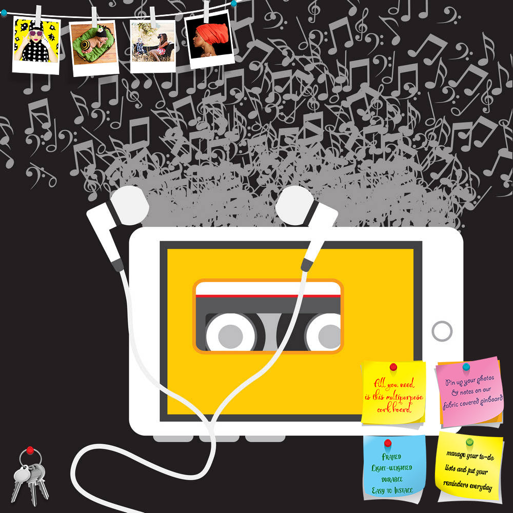 ArtzFolio Music Concept Design D13 Printed Bulletin Board Notice Pin Board Soft Board | Frameless-Bulletin Boards Frameless-AZSAO41030432BLB_FL_L-Image Code 5004785 Vishnu Image Folio Pvt Ltd, IC 5004785, ArtzFolio, Bulletin Boards Frameless, Kids, Music & Dance, Digital Art, music, concept, design, d13, printed, bulletin, board, notice, pin, soft, frameless, vector, illustration, graphic, pin up board, push pin board, extra large cork board, big pin board, notice board, small bulletin board, cork board, wa