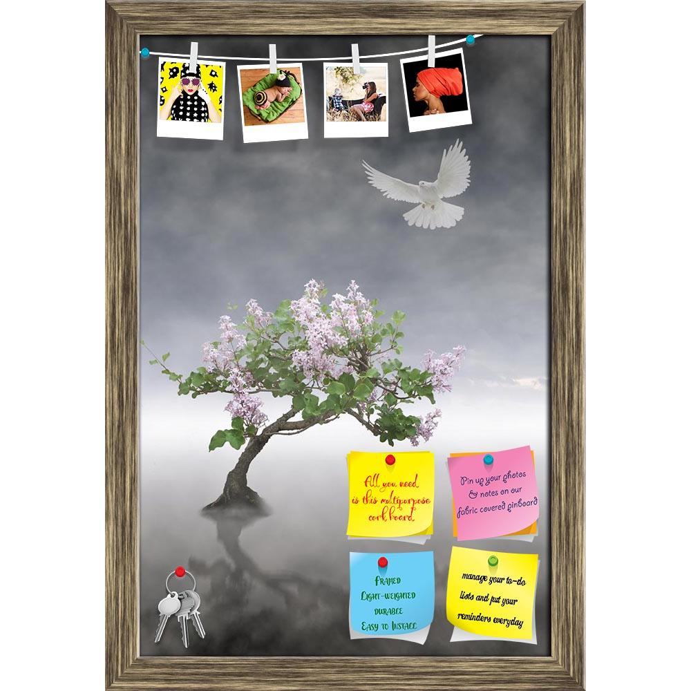 ArtzFolio Conceptual Art D3 Printed Bulletin Board Notice Pin Board Soft Board | Framed-Bulletin Boards Framed-AZSAO41127245BLB_FR_L-Image Code 5004801 Vishnu Image Folio Pvt Ltd, IC 5004801, ArtzFolio, Bulletin Boards Framed, Birds, Floral, Digital Art, conceptual, art, d3, printed, bulletin, board, notice, pin, soft, framed, concept:, only, quiet, mind, correctly, interprets, information, receives, illustration, fictional, situation, form, collage, photos, silence, peace, equilibrium, contemplation, refle