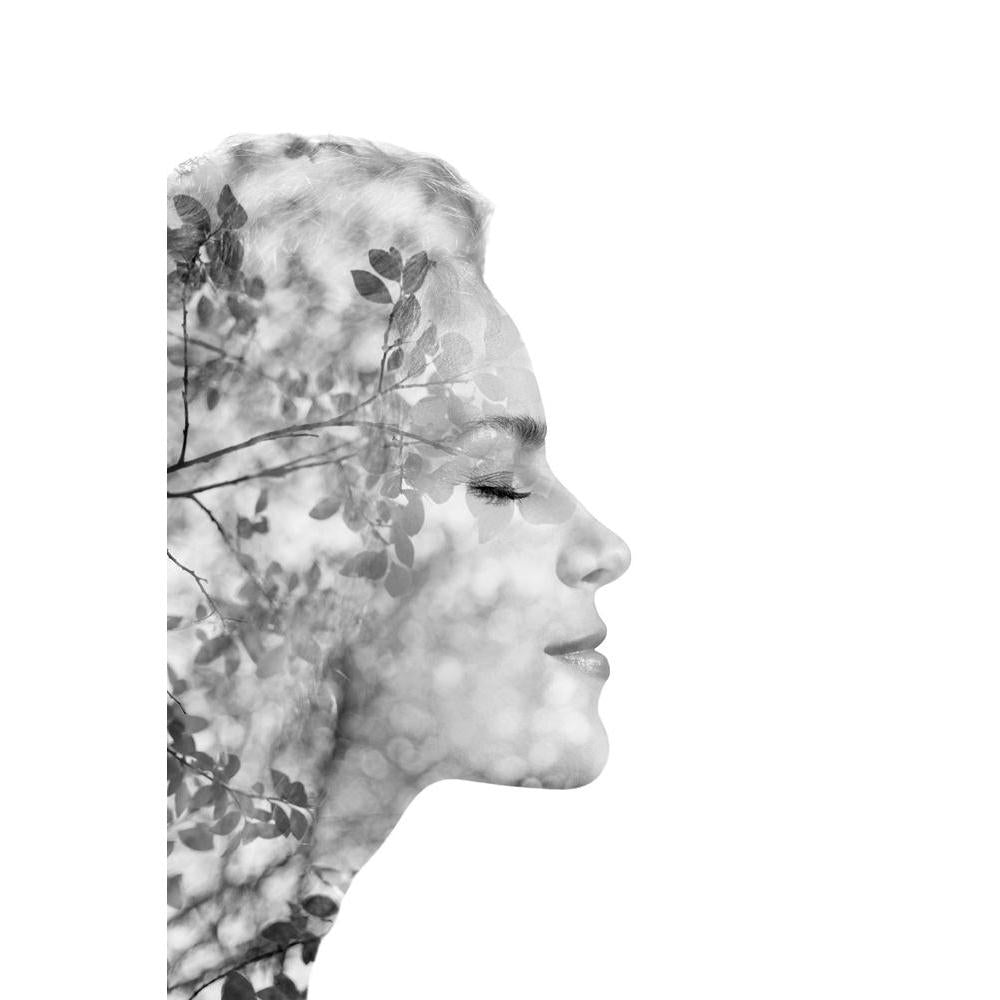 Portrait Of Young Woman Canvas Painting Synthetic Frame-Paintings MDF Framing-AFF_FR-IC 5004802 IC 5004802, Abstract Expressionism, Abstracts, Art and Paintings, Black, Black and White, Fashion, Individuals, Nature, People, Portraits, Scenic, Semi Abstract, Signs, Signs and Symbols, White, portrait, of, young, woman, canvas, painting, synthetic, frame, abstract, art, background, beautiful, beauty, bio, concept, creative, design, double, dreamy, eco, ecology, environment, exposure, face, female, feminism, fr