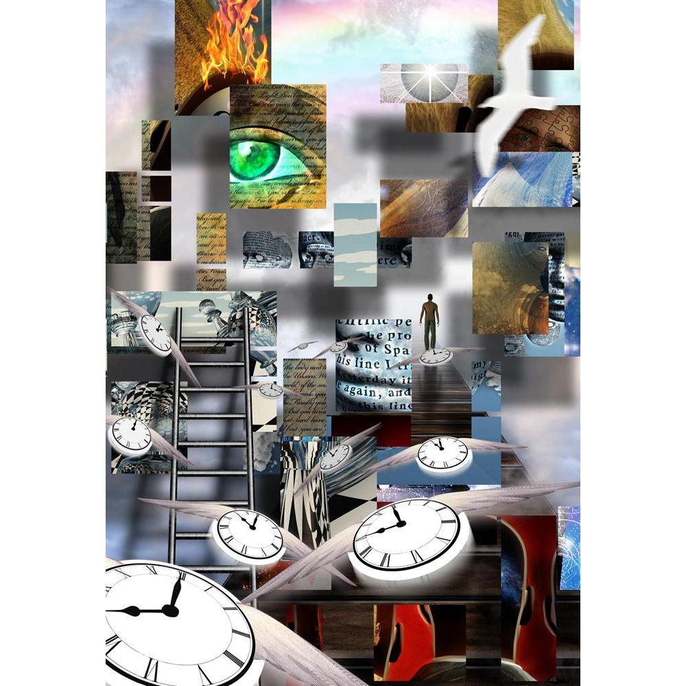 Surreal Abstract Art Canvas Painting Synthetic Frame-Paintings MDF Framing-AFF_FR-IC 5004804 IC 5004804, Abstract Expressionism, Abstracts, Art and Paintings, Birds, Calligraphy, Collages, Digital, Digital Art, Fantasy, Geometric Abstraction, Graphic, Illustrations, Modern Art, Nature, Patterns, Perspective, Realism, Scenic, Semi Abstract, Signs, Signs and Symbols, Space, Surrealism, Symbols, Text, surreal, abstract, art, canvas, painting, synthetic, frame, abstraction, artistic, artwork, arty, background, 