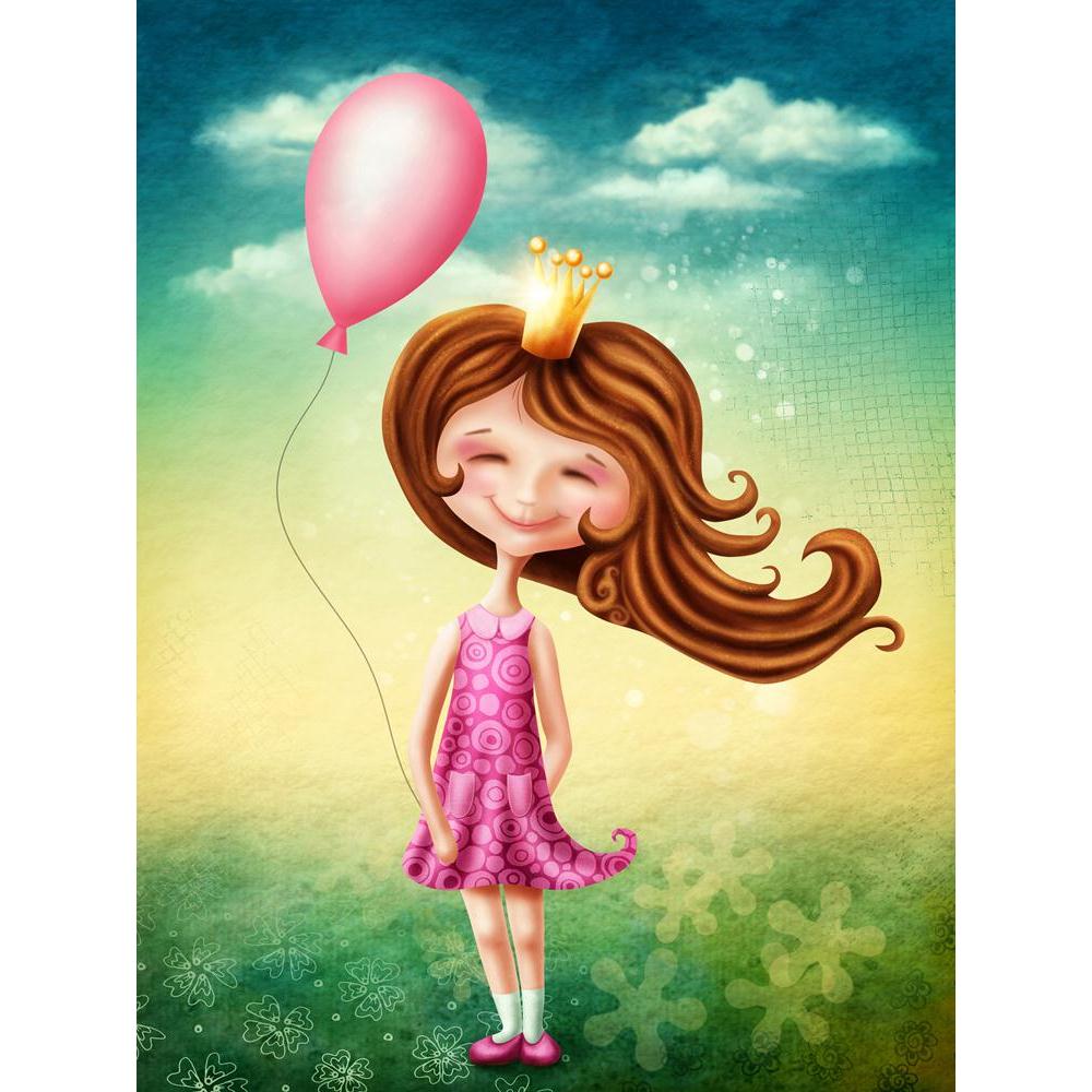Little Fairy Girl Canvas Painting Synthetic Frame-Paintings MDF Framing-AFF_FR-IC 5004808 IC 5004808, Animated Cartoons, Art and Paintings, Baby, Birthday, Caricature, Cartoons, Children, Culture, Drawing, Ethnic, Fantasy, Folk Art, Hearts, Illustrations, Kids, Love, Paintings, Romance, Space, Traditional, Tribal, World Culture, little, fairy, girl, canvas, painting, synthetic, frame, air, alone, art, artwork, balloon, beauty, big, cartoon, child, copy, crown, cute, dream, dress, eyes, female, fly, folk, gr