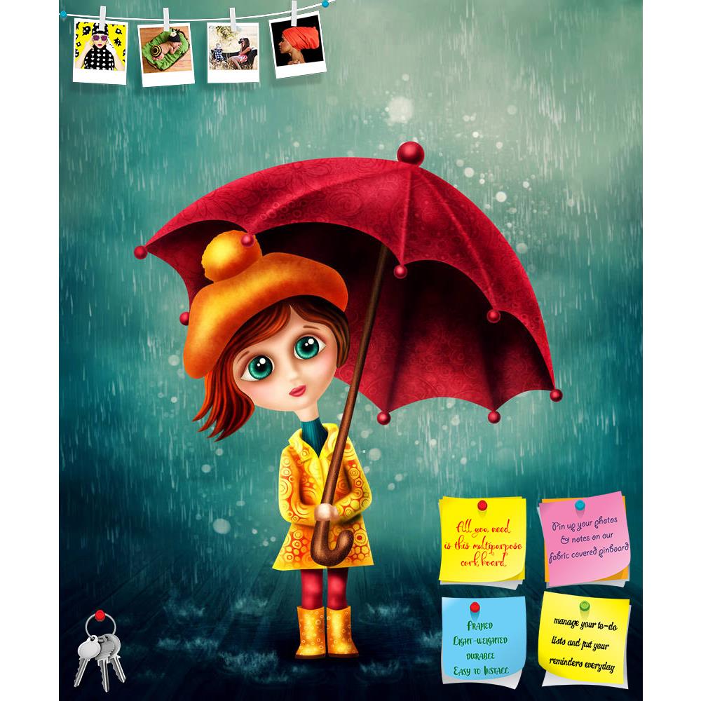 ArtzFolio Girl With Umbrella Printed Bulletin Board Notice Pin Board Soft Board | Frameless-Bulletin Boards Frameless-AZSAO41235326BLB_FL_L-Image Code 5004809 Vishnu Image Folio Pvt Ltd, IC 5004809, ArtzFolio, Bulletin Boards Frameless, Fantasy, Kids, Digital Art, girl, with, umbrella, printed, bulletin, board, notice, pin, soft, frameless, little, rain, alone, art, artwork, beauty, big, cartoon, child, cute, drawing, dress, eyes, fairy, female, folk, hair, illustration, imagination, kid, magic, magical, nu