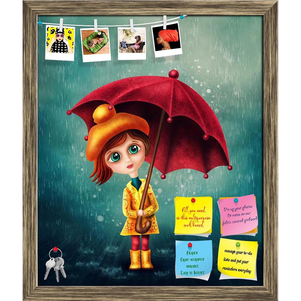 ArtzFolio Girl With Umbrella Printed Bulletin Board Notice Pin Board Soft Board | Framed-Bulletin Boards Framed-AZSAO41235326BLB_FR_L-Image Code 5004809 Vishnu Image Folio Pvt Ltd, IC 5004809, ArtzFolio, Bulletin Boards Framed, Fantasy, Kids, Digital Art, girl, with, umbrella, printed, bulletin, board, notice, pin, soft, framed, little, rain, alone, art, artwork, beauty, big, cartoon, child, cute, drawing, dress, eyes, fairy, female, folk, hair, illustration, imagination, kid, magic, magical, nursery, paint
