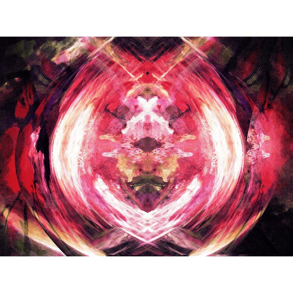 Abstract Art Work Canvas Painting Synthetic Frame - Paintings MDF Framing - ArtzFolio.com