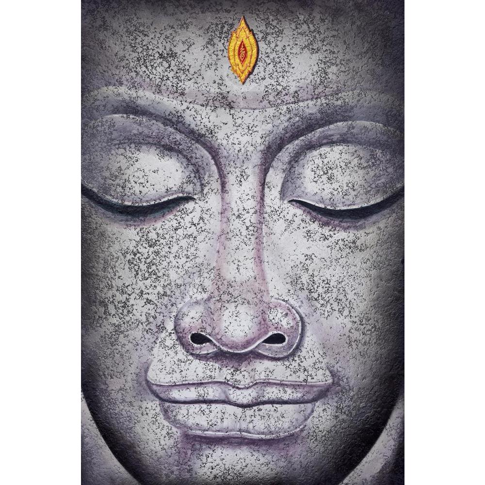Lord Buddha Face Canvas Painting Synthetic Frame-Paintings MDF Framing-AFF_FR-IC 5004818 IC 5004818, Abstract Expressionism, Abstracts, Ancient, Art and Paintings, Asian, Buddhism, Collages, Culture, Drawing, Ethnic, God Buddha, Gothic, Historical, Illustrations, Individuals, Medieval, Paintings, Portraits, Religion, Religious, Semi Abstract, Signs and Symbols, Space, Symbols, Traditional, Tribal, Vintage, World Culture, lord, buddha, face, canvas, painting, synthetic, frame, abstract, acrylic, antique, art