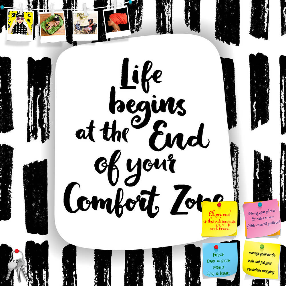 ArtzFolio Life Begins At The End Of Your Comfort Zone Printed Bulletin Board Notice Pin Board Soft Board | Frameless-Bulletin Boards Frameless-AZSAO41454890BLB_FL_L-Image Code 5004821 Vishnu Image Folio Pvt Ltd, IC 5004821, ArtzFolio, Bulletin Boards Frameless, Kids, Quotes, Digital Art, life, begins, at, the, end, of, your, comfort, zone, printed, bulletin, board, notice, pin, soft, frameless, hand, lettering, quote, creative, seamless, background, pin up board, push pin board, extra large cork board, big 