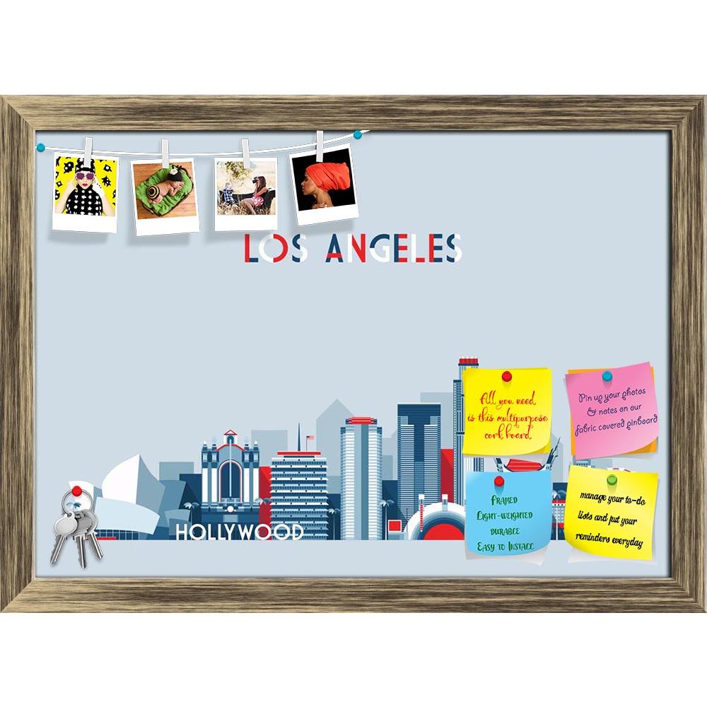 ArtzFolio Los Angeles United States City Skyline, USA Printed Bulletin Board Notice Pin Board Soft Board | Framed-Bulletin Boards Framed-AZSAO41643284BLB_FR_L-Image Code 5004846 Vishnu Image Folio Pvt Ltd, IC 5004846, ArtzFolio, Bulletin Boards Framed, Places, Digital Art, los, angeles, united, states, city, skyline, usa, printed, bulletin, board, notice, pin, soft, framed, vector, background, flat, trendy, illustration, pin up board, push pin board, extra large cork board, big pin board, notice board, smal