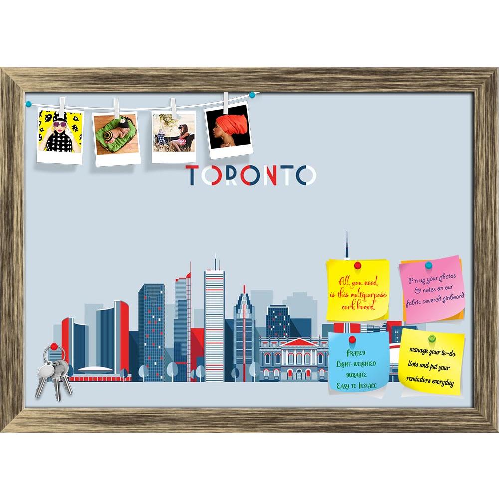 ArtzFolio Toronto Canada City Skyline Printed Bulletin Board Notice Pin Board Soft Board | Framed-Bulletin Boards Framed-AZSAO41643443BLB_FR_L-Image Code 5004847 Vishnu Image Folio Pvt Ltd, IC 5004847, ArtzFolio, Bulletin Boards Framed, Places, Digital Art, toronto, canada, city, skyline, printed, bulletin, board, notice, pin, soft, framed, vector, background, flat, trendy, illustration, pin up board, push pin board, extra large cork board, big pin board, notice board, small bulletin board, cork board, wall