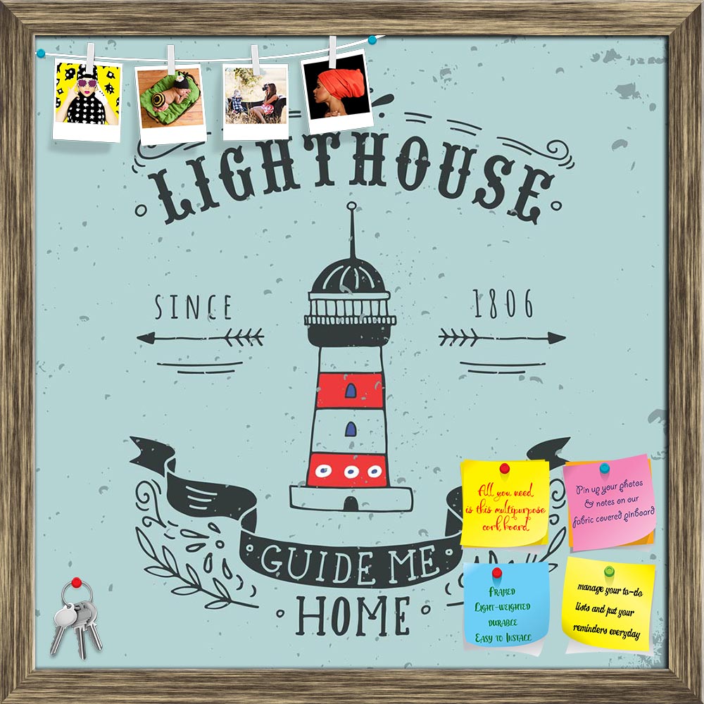 ArtzFolio Lighthouse & Lettering Printed Bulletin Board Notice Pin Board Soft Board | Framed-Bulletin Boards Framed-AZSAO41691455BLB_FR_L-Image Code 5004857 Vishnu Image Folio Pvt Ltd, IC 5004857, ArtzFolio, Bulletin Boards Framed, Quotes, Digital Art, lighthouse, lettering, printed, bulletin, board, notice, pin, soft, framed, hand, drawn, vintage, label, pin up board, push pin board, extra large cork board, big pin board, notice board, small bulletin board, cork board, wall notice board, giant cork board, 