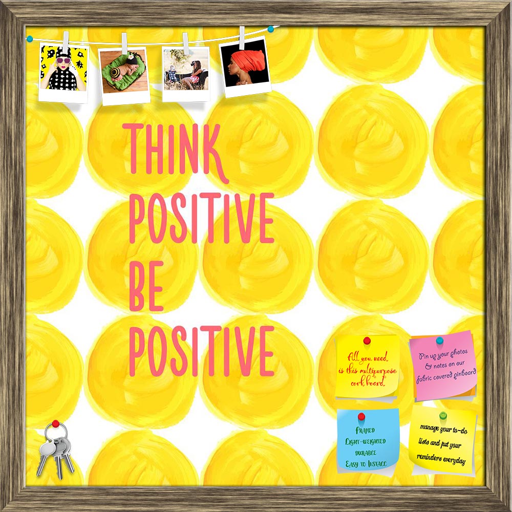 ArtzFolio Positive Vibration Printed Bulletin Board Notice Pin Board Soft Board | Framed-Bulletin Boards Framed-AZSAO41723017BLB_FR_L-Image Code 5004871 Vishnu Image Folio Pvt Ltd, IC 5004871, ArtzFolio, Bulletin Boards Framed, Kids, Quotes, Digital Art, positive, vibration, printed, bulletin, board, notice, pin, soft, framed, seamless, pattern, hand, drawn, yellow, oil, paint, stain, pin up board, push pin board, extra large cork board, big pin board, notice board, small bulletin board, cork board, wall no