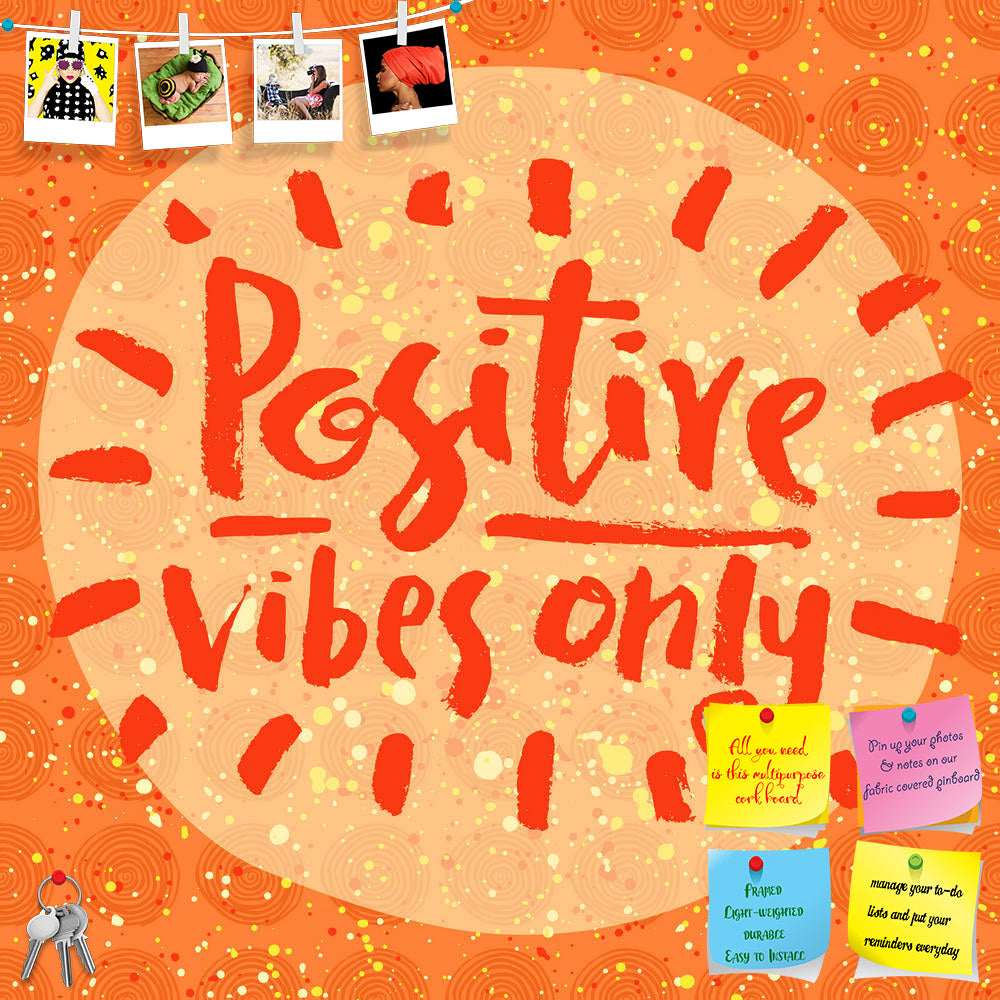 ArtzFolio Positive Vibes Only D1 Printed Bulletin Board Notice Pin Board Soft Board | Frameless-Bulletin Boards Frameless-AZSAO41724997BLB_FL_L-Image Code 5004879 Vishnu Image Folio Pvt Ltd, IC 5004879, ArtzFolio, Bulletin Boards Frameless, Kids, Quotes, Digital Art, positive, vibes, only, d1, printed, bulletin, board, notice, pin, soft, frameless, hand, lettering, quote, creative, background, pin up board, push pin board, extra large cork board, big pin board, notice board, small bulletin board, cork board