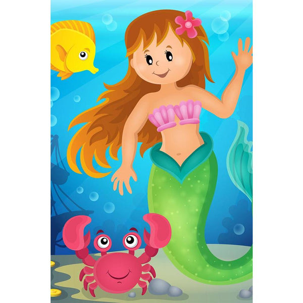 Mermaid D4 Unframed Paper Poster-Paper Posters Unframed-POS_UN-IC 5004884 IC 5004884, Art and Paintings, Coins, Fantasy, Illustrations, Mermaid, Nautical, d4, unframed, paper, wall, poster, aqua, aquatic, art, artwork, beauty, bubble, bubbles, character, chest, coin, crab, crustacean, female, fish, girl, hair, illustration, legend, legendary, maritime, myth, mythical, mythological, mythology, ocean, sea, shipwreck, starfish, tail, theme, treasure, trunk, turtle, underwater, water, woman, artzfolio, posters,