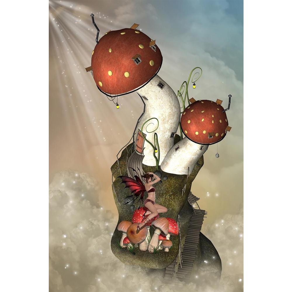 ArtzFolio Fantasy Landscape In The Sky With Mushroom Unframed Paper Poster-Paper Posters Unframed-AZART41866642POS_UN_L-Image Code 5004888 Vishnu Image Folio Pvt Ltd, IC 5004888, ArtzFolio, Paper Posters Unframed, Fantasy, Kids, Landscapes, Digital Art, landscape, in, the, sky, with, mushroom, unframed, paper, poster, wall, large, size, for, living, room, home, decoration, big, framed, decor, posters, pitaara, box, modern, art, frame, bedroom, amazonbasics, door, drawing, small, decorative, office, receptio