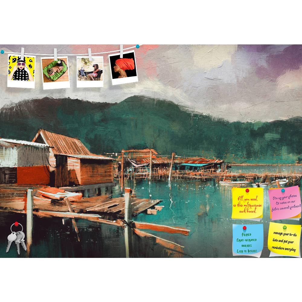 ArtzFolio Old Fishing Village Printed Bulletin Board Notice Pin Board Soft Board | Frameless-Bulletin Boards Frameless-AZSAO41909149BLB_FL_L-Image Code 5004891 Vishnu Image Folio Pvt Ltd, IC 5004891, ArtzFolio, Bulletin Boards Frameless, Places, Fine Art Reprint, old, fishing, village, printed, bulletin, board, notice, pin, soft, frameless, seascape, painting, showing, village,digital, abstract, acrylic, art, artistic, background, beautiful, beauty, canvas, color, concept, cover, design, oil, shapes, style,