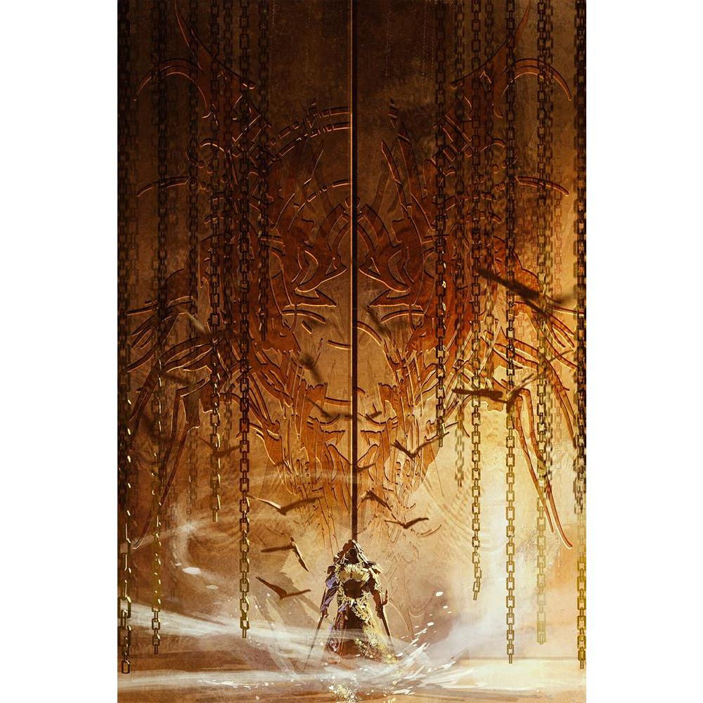 ArtzFolio Knight Standing In Front Of The Huge Gate Unframed Paper Poster-Paper Posters Unframed-AZART41959132POS_UN_L-Image Code 5004897 Vishnu Image Folio Pvt Ltd, IC 5004897, ArtzFolio, Paper Posters Unframed, Abstract, Digital Art, knight, standing, in, front, of, the, huge, gate, unframed, paper, poster, wall, large, size, for, living, room, home, decoration, big, framed, decor, posters, pitaara, box, modern, art, with, frame, bedroom, amazonbasics, door, drawing, small, decorative, office, reception, 