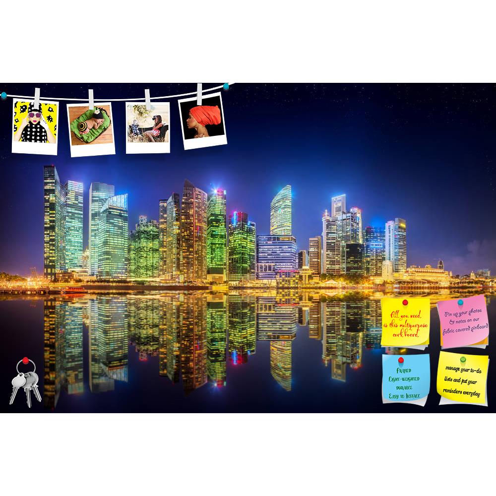 ArtzFolio Singapore Skyline & View Of Marina Bay D1 Printed Bulletin Board Notice Pin Board Soft Board | Frameless-Bulletin Boards Frameless-AZSAO41963395BLB_FL_L-Image Code 5004899 Vishnu Image Folio Pvt Ltd, IC 5004899, ArtzFolio, Bulletin Boards Frameless, Places, Photography, singapore, skyline, view, of, marina, bay, d1, printed, bulletin, board, notice, pin, soft, frameless, skyscrapers, city, panorama, business, urban, sunset, infinity, light, building, modern, cityscape, architecture, asia, district