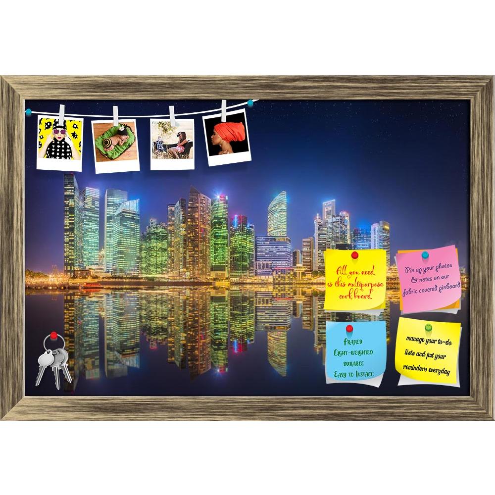 ArtzFolio Singapore Skyline & View Of Marina Bay D1 Printed Bulletin Board Notice Pin Board Soft Board | Framed-Bulletin Boards Framed-AZSAO41963395BLB_FR_L-Image Code 5004899 Vishnu Image Folio Pvt Ltd, IC 5004899, ArtzFolio, Bulletin Boards Framed, Places, Photography, singapore, skyline, view, of, marina, bay, d1, printed, bulletin, board, notice, pin, soft, framed, skyscrapers, city, panorama, business, urban, sunset, infinity, light, building, modern, cityscape, architecture, asia, district, waterfront