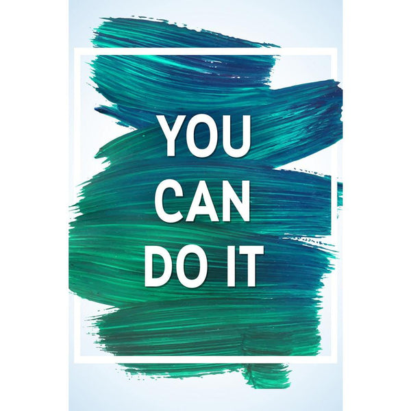 You Can Do It D2 Unframed Paper Poster-Paper Posters Unframed-POS_UN-IC 5004902 IC 5004902, Art and Paintings, Black and White, Brush Stroke, Calligraphy, Digital, Digital Art, Graphic, Hand Drawn, Illustrations, Inspirational, Love, Modern Art, Motivation, Motivational, Paintings, Quotes, Romance, Signs, Signs and Symbols, Splatter, Text, Typography, White, you, can, do, it, d2, unframed, paper, wall, poster, design, paint, art, phrases, brush, lifestyle, life, posters, font, stroke, quote, letters, painti