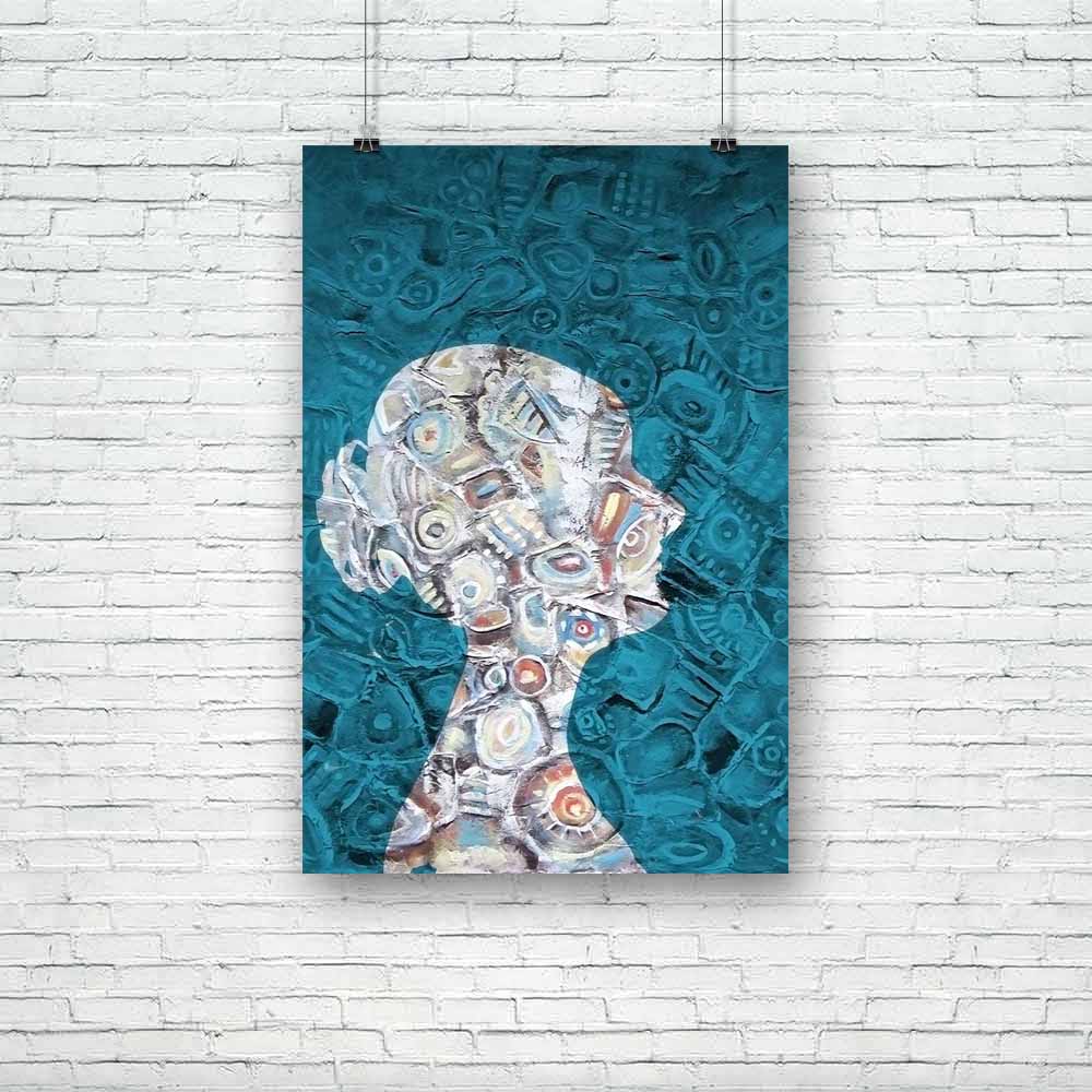 Abstract Artwork D214 Unframed Paper Poster - Paper Posters Unframed - ArtzFolio.com