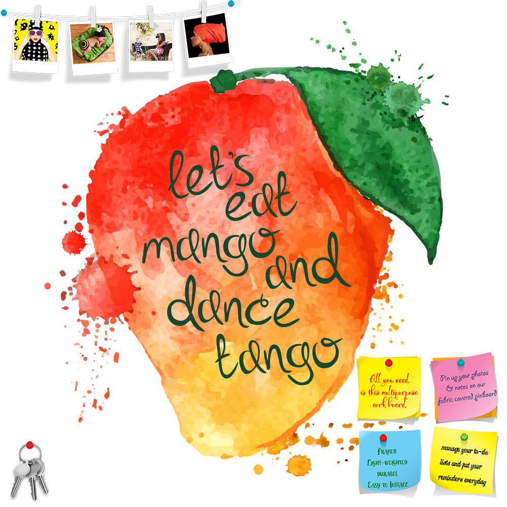 ArtzFolio Mango Fruit D1 Printed Bulletin Board Notice Pin Board Soft Board | Frameless-Bulletin Boards Frameless-AZSAO42081318BLB_FL_L-Image Code 5004918 Vishnu Image Folio Pvt Ltd, IC 5004918, ArtzFolio, Bulletin Boards Frameless, Food & Beverage, Quotes, Digital Art, mango, fruit, d1, printed, bulletin, board, notice, pin, soft, frameless, watercolor, hand, drawn, illustration, isolated, silhouette, white, background, typography, poster, creative, slogan, pin up board, push pin board, extra large cork bo