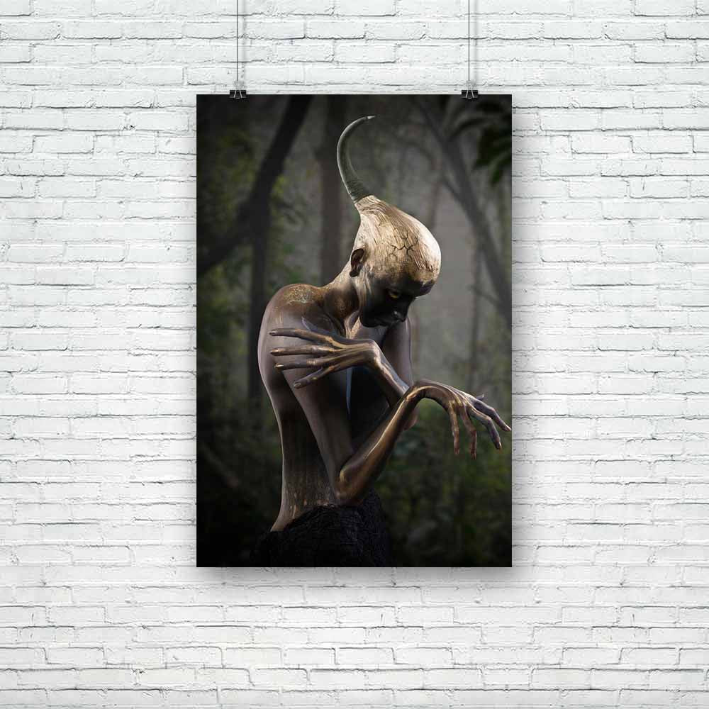 Fantasy Style Portrait Unframed Paper Poster-Paper Posters Unframed-POS_UN-IC 5004928 IC 5004928, Fantasy, Individuals, Portraits, style, portrait, unframed, paper, poster, forest, guardian, artzfolio, posters, wall posters, posters for room, posters for room decoration, office poster, door poster, baby poster, motivational posters, posters for room boys, quotes, poster for wall decoration, friends poster, abstract paintings for living room, inspirational posters, room posters, wall posters for bedroom, fun