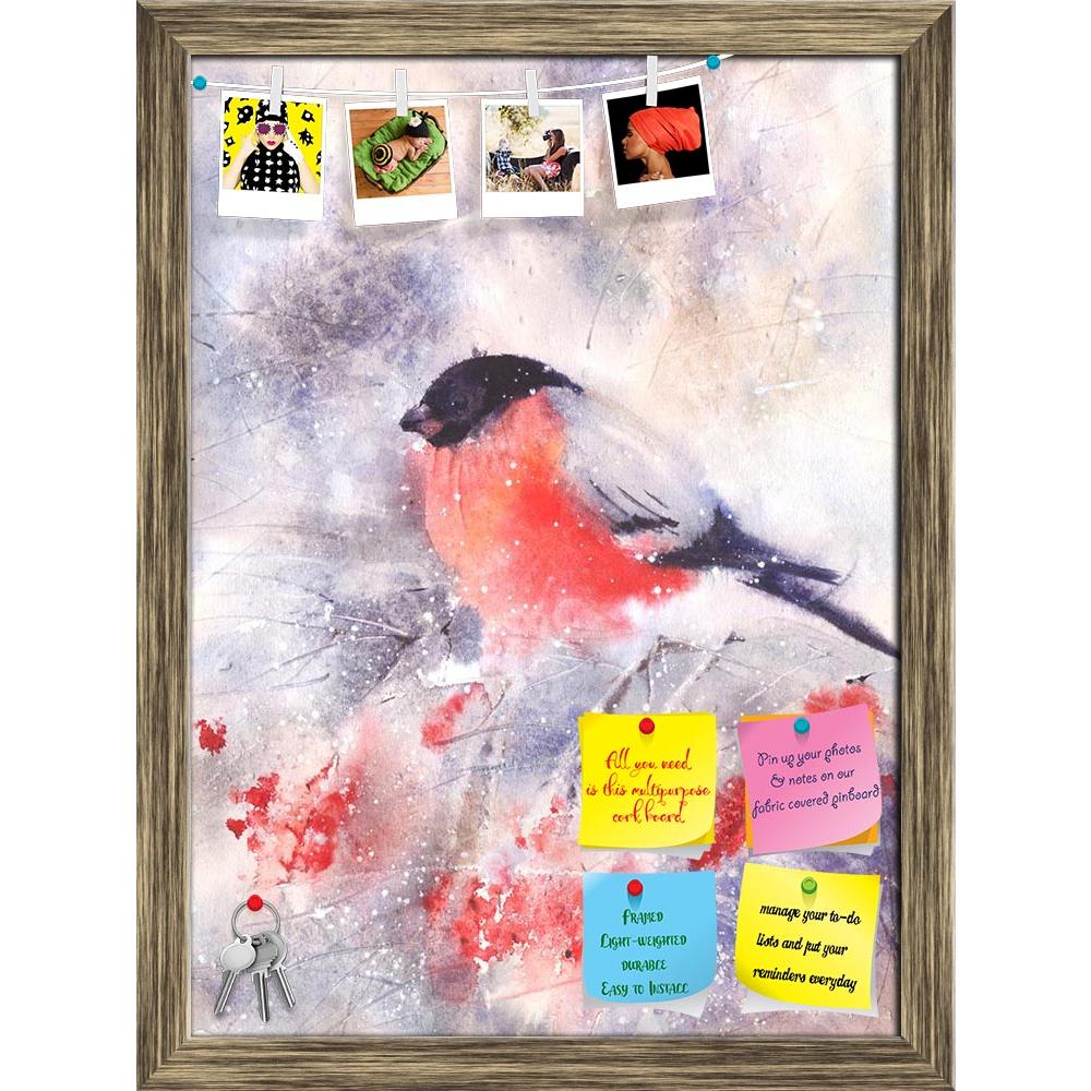 ArtzFolio Bullfinch Sitting On A Branch Printed Bulletin Board Notice Pin Board Soft Board | Framed-Bulletin Boards Framed-AZSAO42151653BLB_FR_L-Image Code 5004930 Vishnu Image Folio Pvt Ltd, IC 5004930, ArtzFolio, Bulletin Boards Framed, Birds, Floral, Fine Art Reprint, bullfinch, sitting, on, a, branch, printed, bulletin, board, notice, pin, soft, framed, bird, painting, art, color, paint, image, painted, bright, drawing, winter, cold, illustration, vertical, colorful, animal, artwork, sketch, one, nature
