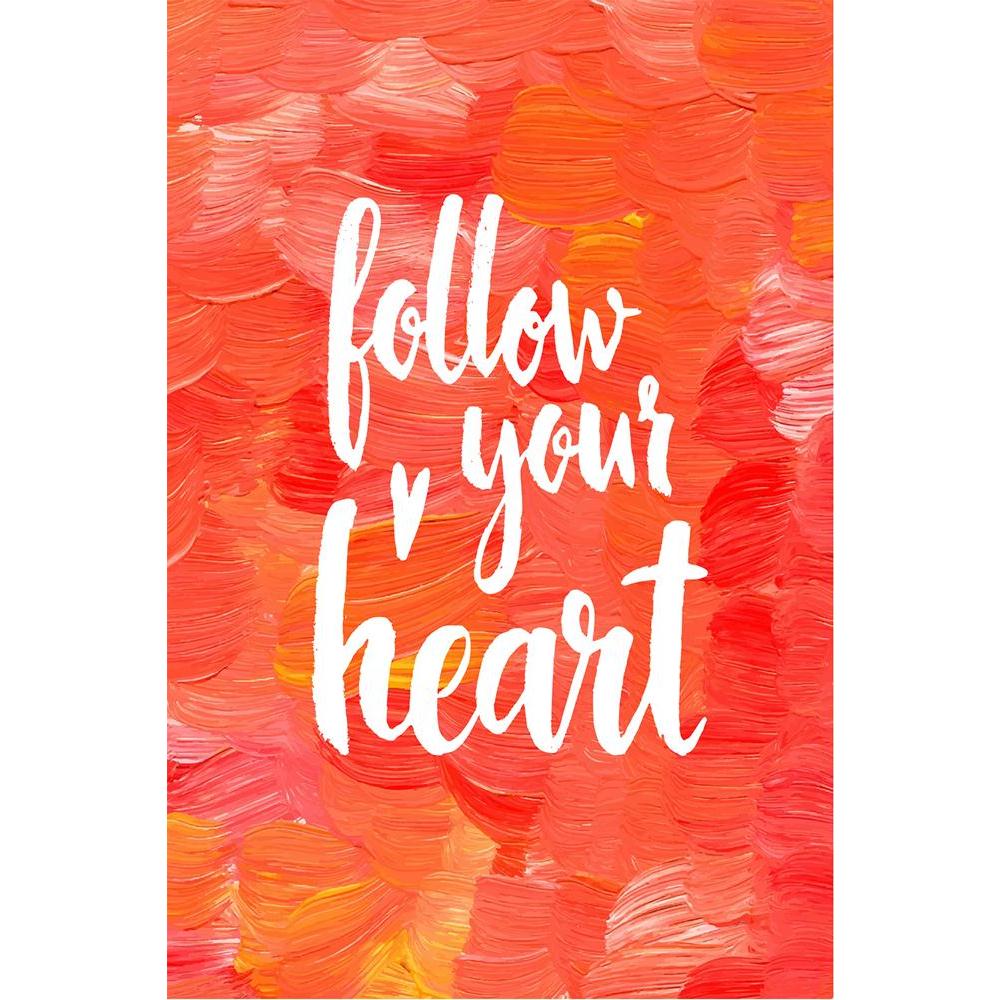 ArtzFolio Follow Your Heart D3 Unframed Paper Poster-Paper Posters Unframed-AZART42209894POS_UN_L-Image Code 5004937 Vishnu Image Folio Pvt Ltd, IC 5004937, ArtzFolio, Paper Posters Unframed, Kids, Love, Quotes, Digital Art, follow, your, heart, d3, unframed, paper, poster, wall, large, size, for, living, room, home, decoration, big, framed, decor, posters, pitaara, box, modern, art, with, frame, bedroom, amazonbasics, door, drawing, small, decorative, office, reception, multiple, friends, images, reprints,