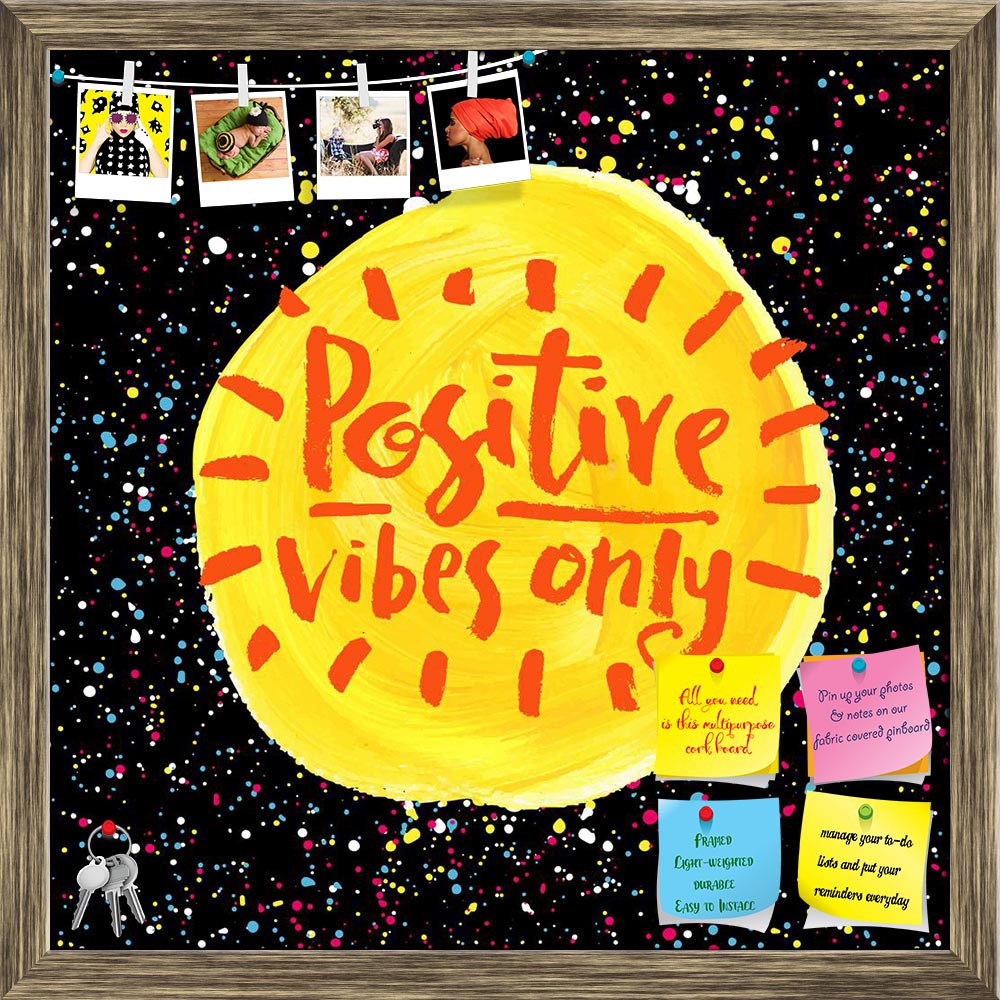 ArtzFolio Positive Vibes Only D2 Printed Bulletin Board Notice Pin Board Soft Board | Framed-Bulletin Boards Framed-AZSAO42210050BLB_FR_L-Image Code 5004939 Vishnu Image Folio Pvt Ltd, IC 5004939, ArtzFolio, Bulletin Boards Framed, Kids, Quotes, Digital Art, positive, vibes, only, d2, printed, bulletin, board, notice, pin, soft, framed, hand, lettering, quote, creative, background, pin up board, push pin board, extra large cork board, big pin board, notice board, small bulletin board, cork board, wall notic
