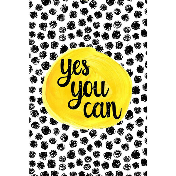 Yes You Can Unframed Paper Poster-Paper Posters Unframed-POS_UN-IC 5004942 IC 5004942, Art and Paintings, Calligraphy, Digital, Digital Art, Drawing, Graphic, Hand Drawn, Hipster, Illustrations, Inspirational, Motivation, Motivational, Quotes, Signs, Signs and Symbols, Splatter, Text, Watercolour, yes, you, can, unframed, paper, wall, poster, quote, art, background, banner, bright, calligraphic, card, concept, creative, date, decoration, design, element, energy, font, greeting, hand, drawn, illustration, in