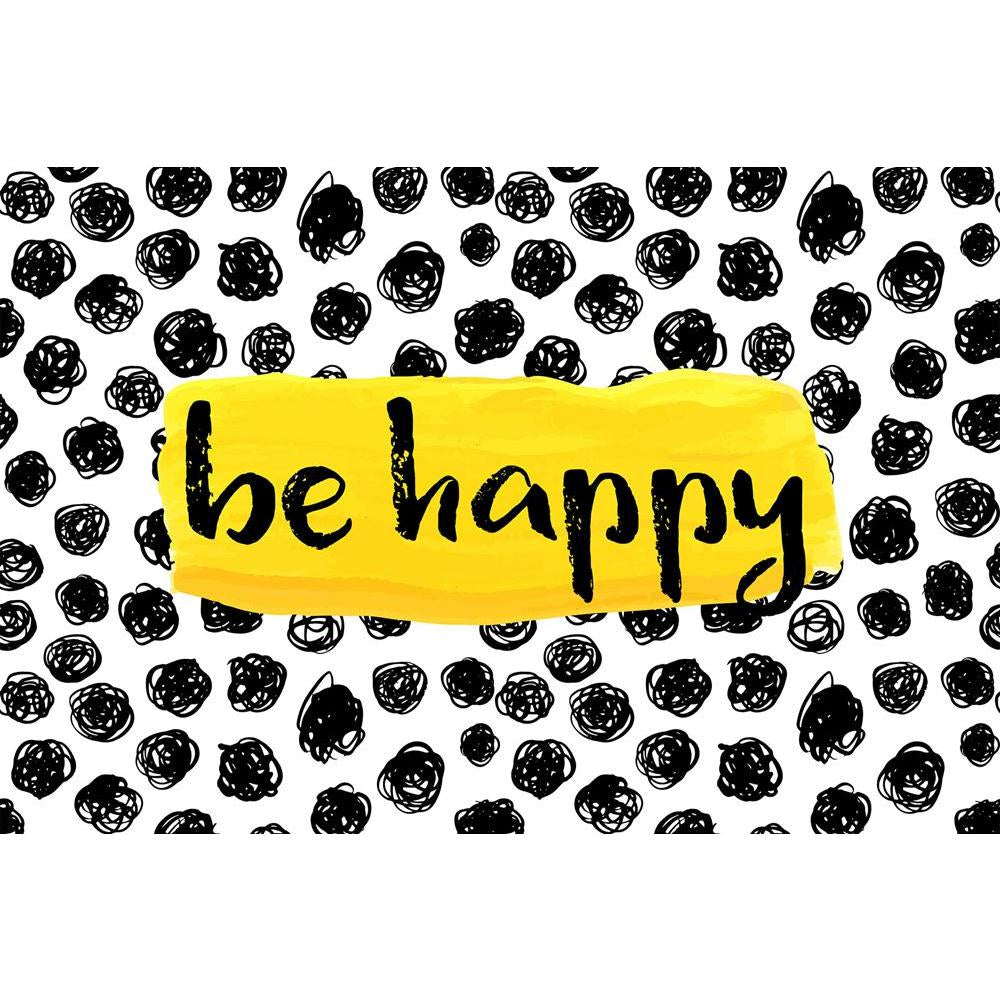 ArtzFolio Be Happy D1 Unframed Paper Poster-Paper Posters Unframed-AZART42210069POS_UN_L-Image Code 5004943 Vishnu Image Folio Pvt Ltd, IC 5004943, ArtzFolio, Paper Posters Unframed, Kids, Quotes, Digital Art, be, happy, d1, unframed, paper, poster, wall, large, size, for, living, room, home, decoration, big, framed, decor, posters, pitaara, box, modern, art, with, frame, bedroom, amazonbasics, door, drawing, small, decorative, office, reception, multiple, friends, images, reprints, reprint, bathroom, desig