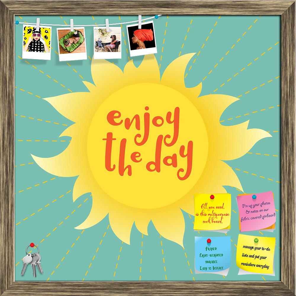 ArtzFolio Enjoy The Day D2 Printed Bulletin Board Notice Pin Board Soft Board | Framed-Bulletin Boards Framed-AZSAO42210273BLB_FR_L-Image Code 5004946 Vishnu Image Folio Pvt Ltd, IC 5004946, ArtzFolio, Bulletin Boards Framed, Kids, Quotes, Digital Art, enjoy, the, day, d2, printed, bulletin, board, notice, pin, soft, framed, inspiration, quote, pin up board, push pin board, extra large cork board, big pin board, notice board, small bulletin board, cork board, wall notice board, giant cork board, bulletin bo