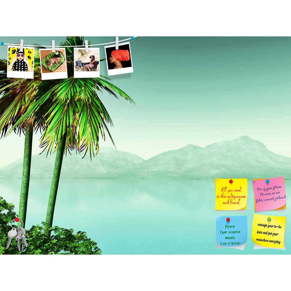 ArtzFolio Palm Tree Landscape Printed Bulletin Board Notice Pin Board Soft Board | Frameless-Bulletin Boards Frameless-AZSAO42211589BLB_FL_L-Image Code 5004951 Vishnu Image Folio Pvt Ltd, IC 5004951, ArtzFolio, Bulletin Boards Frameless, Landscapes, Photography, palm, tree, landscape, printed, bulletin, board, notice, pin, soft, frameless, 3d, render, mountains, background, holiday, vacation, ocean, sea, water, sunny, illustration, cloud, sunset, sky, travel, white, sand, beach, evening, mountain, lake, pin
