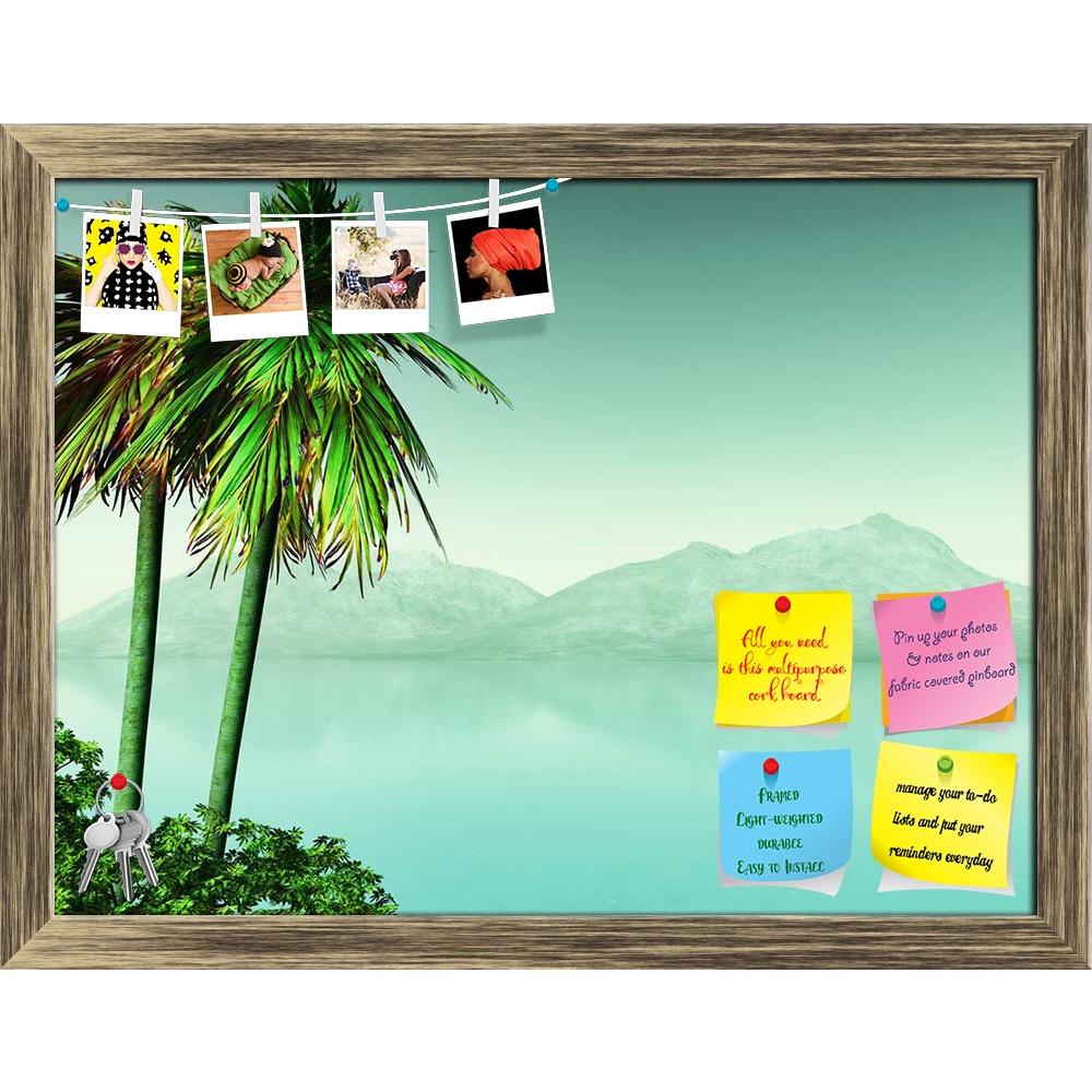 ArtzFolio Palm Tree Landscape Printed Bulletin Board Notice Pin Board Soft Board | Framed-Bulletin Boards Framed-AZSAO42211589BLB_FR_L-Image Code 5004951 Vishnu Image Folio Pvt Ltd, IC 5004951, ArtzFolio, Bulletin Boards Framed, Landscapes, Photography, palm, tree, landscape, printed, bulletin, board, notice, pin, soft, framed, 3d, render, mountains, background, holiday, vacation, ocean, sea, water, sunny, illustration, cloud, sunset, sky, travel, white, sand, beach, evening, mountain, lake, pin up board, p