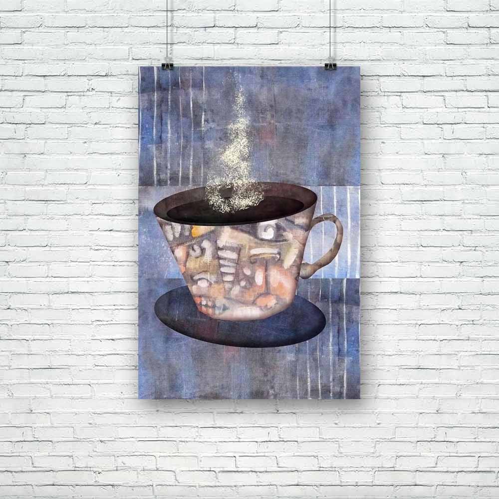 Artwork Patterned Cups Unframed Paper Poster-Paper Posters Unframed-POS_UN-IC 5004956 IC 5004956, Abstract Expressionism, Abstracts, Allah, Arabic, Art and Paintings, Beverage, Black, Black and White, Business, Cuisine, Drawing, Food, Food and Beverage, Food and Drink, Illustrations, Islam, Kitchen, Paintings, Semi Abstract, Signs, Signs and Symbols, artwork, patterned, cups, unframed, paper, poster, abstract, aroma, aromatic, background, breakfast, cafe, cafeteria, cappuccino, chocolate, coffee, break, hou