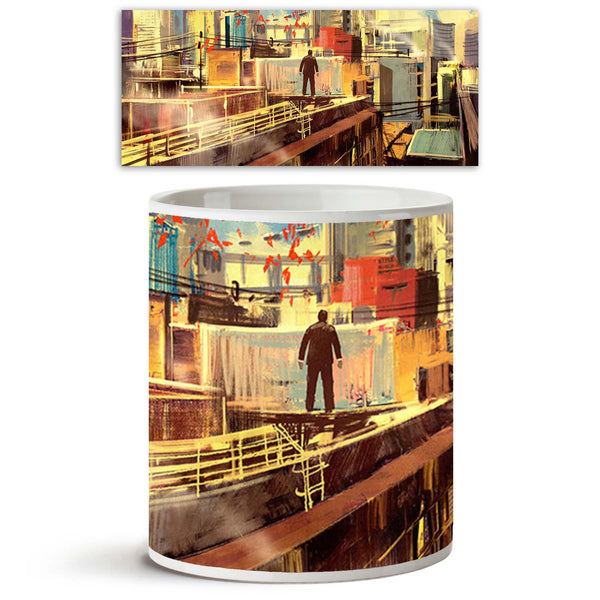 Business Man Standing On The Rooftop Ceramic Coffee Tea Mug Inside White-Coffee Mugs--IC 5004958 IC 5004958, Abstract Expressionism, Abstracts, Architecture, Art and Paintings, Automobiles, Business, Cities, City Views, Digital, Digital Art, Graphic, Illustrations, Paintings, Perspective, Science Fiction, Semi Abstract, Signs, Signs and Symbols, Sports, Transportation, Travel, Vehicles, Watercolour, man, standing, on, the, rooftop, ceramic, coffee, tea, mug, inside, white, abstract, acrylic, action, adventu