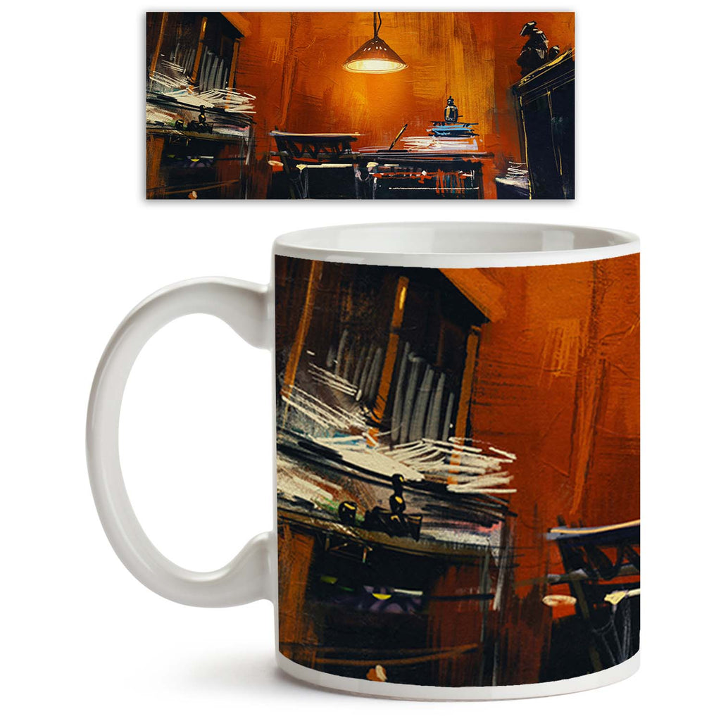 Old Vintage Workspace Ceramic Coffee Tea Mug Inside White-Coffee Mugs-MUG-IC 5004966 IC 5004966, Abstract Expressionism, Abstracts, Ancient, Art and Paintings, Black, Black and White, Books, Business, Designer, Digital, Digital Art, Graphic, Hipster, Historical, Illustrations, Medieval, Paintings, Semi Abstract, Signs, Signs and Symbols, Space, Vintage, Watercolour, Wooden, old, workspace, ceramic, coffee, tea, mug, inside, white, office, room, abstract, acrylic, antique, art, artistic, background, beautifu