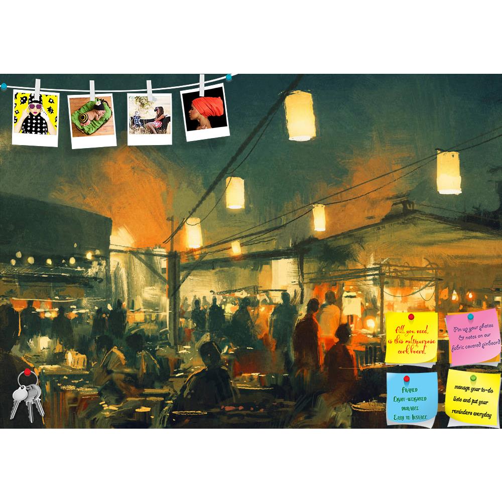 ArtzFolio Crowd Of People Walking In The Market Printed Bulletin Board Notice Pin Board Soft Board | Frameless-Bulletin Boards Frameless-AZSAO42280515BLB_FL_L-Image Code 5004968 Vishnu Image Folio Pvt Ltd, IC 5004968, ArtzFolio, Bulletin Boards Frameless, Places, Fine Art Reprint, crowd, of, people, walking, in, the, market, printed, bulletin, board, notice, pin, soft, frameless, night,digital, painting, abstract, acrylic, art, artistic, background, beautiful, canvas, color, concept, design, oil, shapes, st