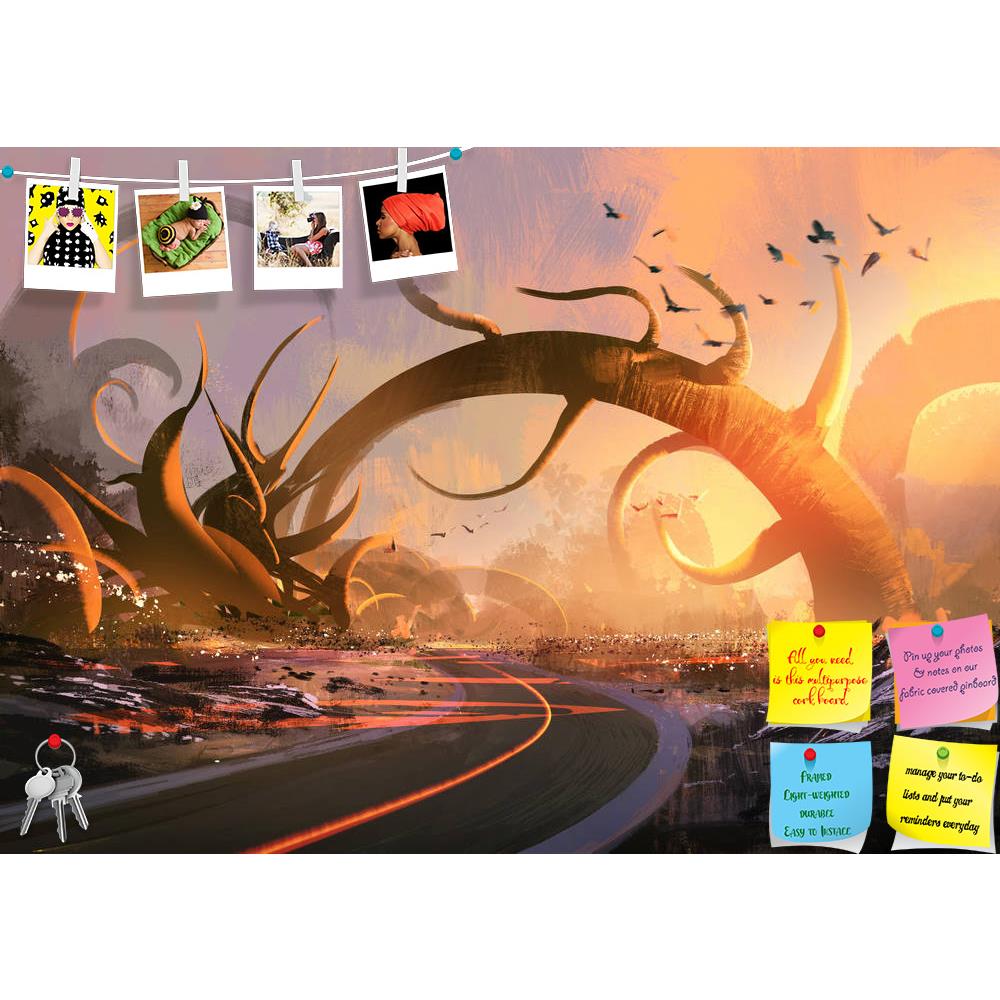 ArtzFolio Fantasy Landscape D5 Printed Bulletin Board Notice Pin Board Soft Board | Frameless-Bulletin Boards Frameless-AZSAO42293108BLB_FL_L-Image Code 5004977 Vishnu Image Folio Pvt Ltd, IC 5004977, ArtzFolio, Bulletin Boards Frameless, Abstract, Fantasy, Digital Art, landscape, d5, printed, bulletin, board, notice, pin, soft, frameless, painting, mysterious, trees, sunset, acrylic, art, artistic, background, beautiful, color, concept, cover, design, oil, shapes, style, texture, vivid, wallpaper, watercol