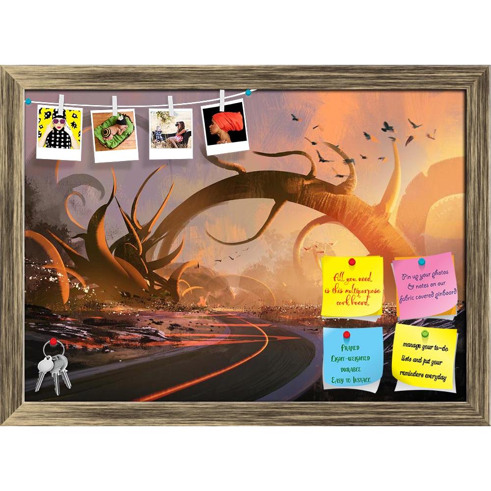 ArtzFolio Fantasy Landscape D5 Printed Bulletin Board Notice Pin Board Soft Board | Framed-Bulletin Boards Framed-AZSAO42293108BLB_FR_L-Image Code 5004977 Vishnu Image Folio Pvt Ltd, IC 5004977, ArtzFolio, Bulletin Boards Framed, Abstract, Fantasy, Digital Art, landscape, d5, printed, bulletin, board, notice, pin, soft, framed, painting, mysterious, trees, sunset, acrylic, art, artistic, background, beautiful, color, concept, cover, design, oil, shapes, style, texture, vivid, wallpaper, watercolor, bird, dr