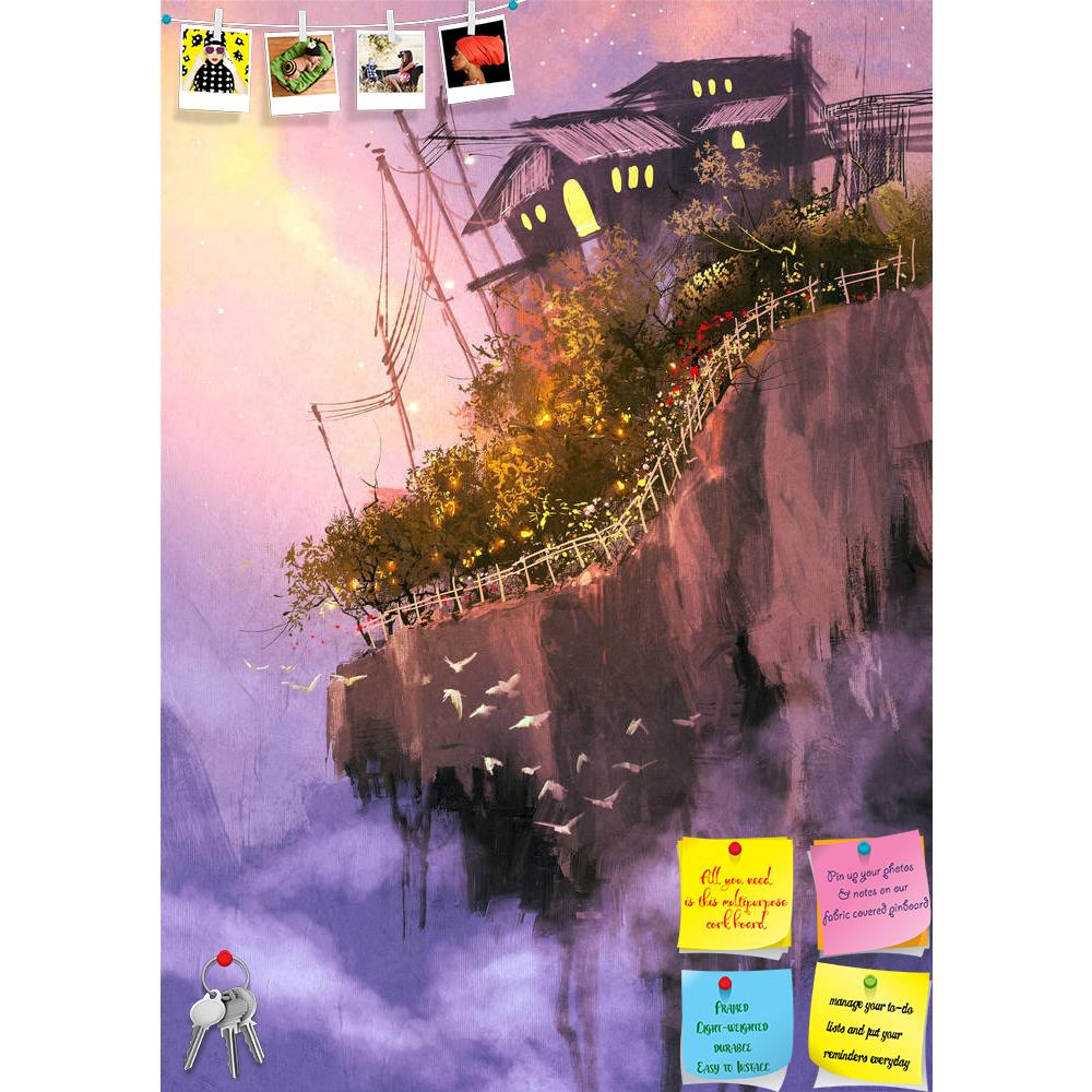 ArtzFolio Fantasy Scenery With Floating Islands Printed Bulletin Board Notice Pin Board Soft Board | Frameless-Bulletin Boards Frameless-AZSAO42293111BLB_FL_L-Image Code 5004978 Vishnu Image Folio Pvt Ltd, IC 5004978, ArtzFolio, Bulletin Boards Frameless, Abstract, Fantasy, Fine Art Reprint, scenery, with, floating, islands, printed, bulletin, board, notice, pin, soft, frameless, sky,digital, painting, acrylic, art, artistic, background, beautiful, beauty, canvas, color, concept, cover, design, oil, shapes,