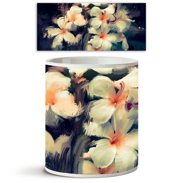 Artwork Showing Beautiful White Flowers Ceramic Coffee Tea Mug Inside White-Coffee Mugs-MUG-IC 5004979 IC 5004979, Abstract Expressionism, Abstracts, Ancient, Art and Paintings, Black and White, Botanical, Digital, Digital Art, Floral, Flowers, Graphic, Historical, Illustrations, Medieval, Nature, Paintings, Scenic, Seasons, Semi Abstract, Signs, Signs and Symbols, Still Life, Vintage, Watercolour, White, artwork, showing, beautiful, ceramic, coffee, tea, mug, inside, painting, oil, flower, abstract, canvas