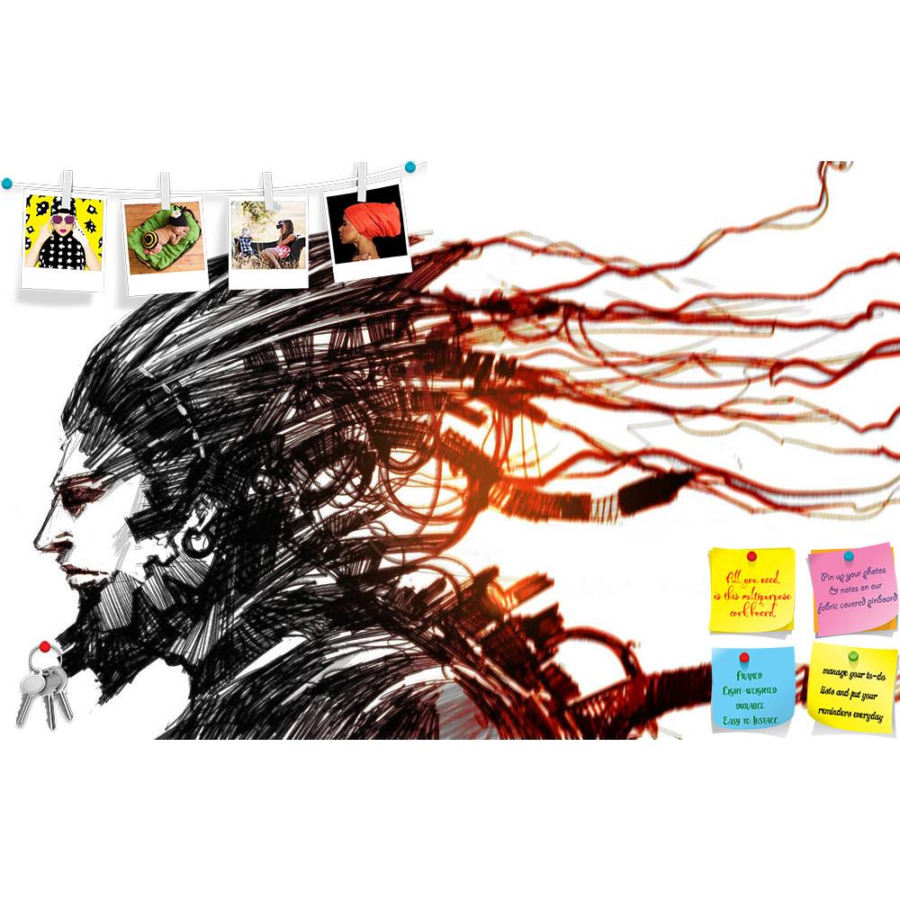 ArtzFolio Futuristic Character Printed Bulletin Board Notice Pin Board Soft Board | Frameless-Bulletin Boards Frameless-AZSAO42293118BLB_FL_L-Image Code 5004982 Vishnu Image Folio Pvt Ltd, IC 5004982, ArtzFolio, Bulletin Boards Frameless, Portraits, Fine Art Reprint, futuristic, character, printed, bulletin, board, notice, pin, soft, frameless, abstract, art, artistic, background, beautiful, beauty, color, concept, cover, design, illustration, painting, shapes, style, vivid, wallpaper, graphic, robot, face,