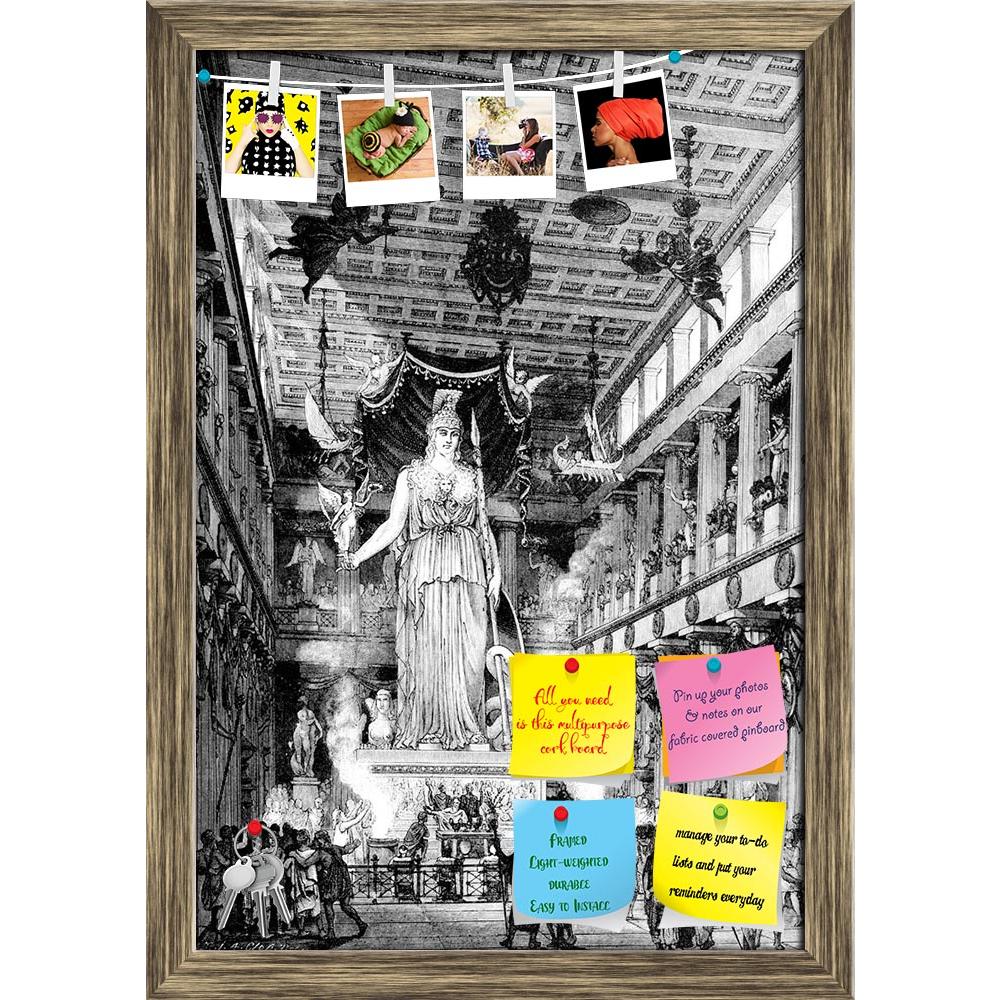 ArtzFolio Victorian Ancient Interior Of The Parthenon Athens Printed Bulletin Board Notice Pin Board Soft Board | Framed-Bulletin Boards Framed-AZSAO42499352BLB_FR_L-Image Code 5005008 Vishnu Image Folio Pvt Ltd, IC 5005008, ArtzFolio, Bulletin Boards Framed, Places, Vintage, Fine Art Reprint, victorian, ancient, interior, of, the, parthenon, athens, printed, bulletin, board, notice, pin, soft, framed, acropolis, antique, architecture, athena, classical, drawing, engraving, greece, greek, illustration, land