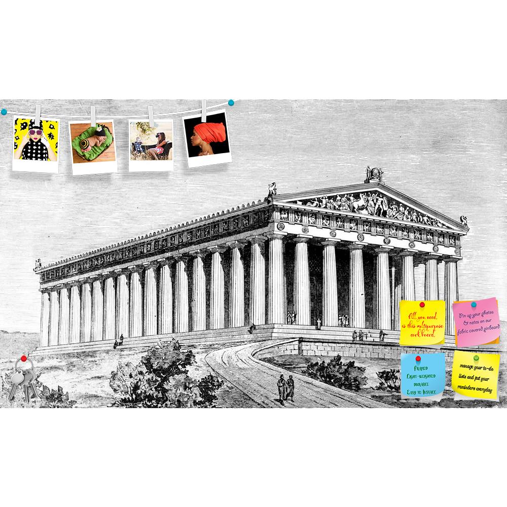 ArtzFolio Victorian Engraving Of An Ancient Parthenon Athens Printed Bulletin Board Notice Pin Board Soft Board | Frameless-Bulletin Boards Frameless-AZSAO42503123BLB_FL_L-Image Code 5005010 Vishnu Image Folio Pvt Ltd, IC 5005010, ArtzFolio, Bulletin Boards Frameless, Places, Vintage, Fine Art Reprint, victorian, engraving, of, an, ancient, parthenon, athens, printed, bulletin, board, notice, pin, soft, frameless, acropolis, antique, architecture, classical, drawing, greece, greek, illustration, landmark, l