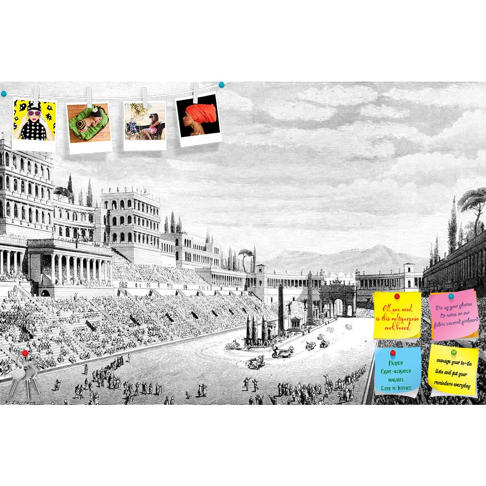 ArtzFolio Victorian Art The Circus Maximus, Rome, Italy Printed Bulletin Board Notice Pin Board Soft Board | Frameless-Bulletin Boards Frameless-AZSAO42503943BLB_FL_L-Image Code 5005018 Vishnu Image Folio Pvt Ltd, IC 5005018, ArtzFolio, Bulletin Boards Frameless, Places, Vintage, Fine Art Reprint, victorian, art, the, circus, maximus, rome, italy, printed, bulletin, board, notice, pin, soft, frameless, engraving, digitally, restored, image, from, mid-19th, century, encyclopaedia, ancient, antique, architect